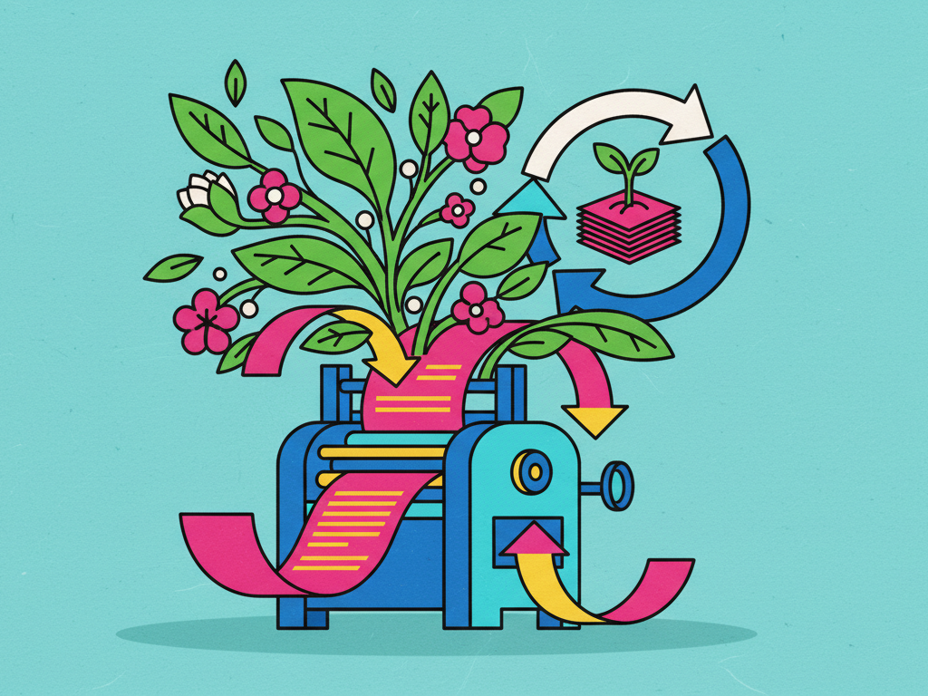 découvrez comment concevoir un dispositif print responsable et innovant, en harmonie avec les principes de l’économie circulaire pour un impact environnemental réduit.