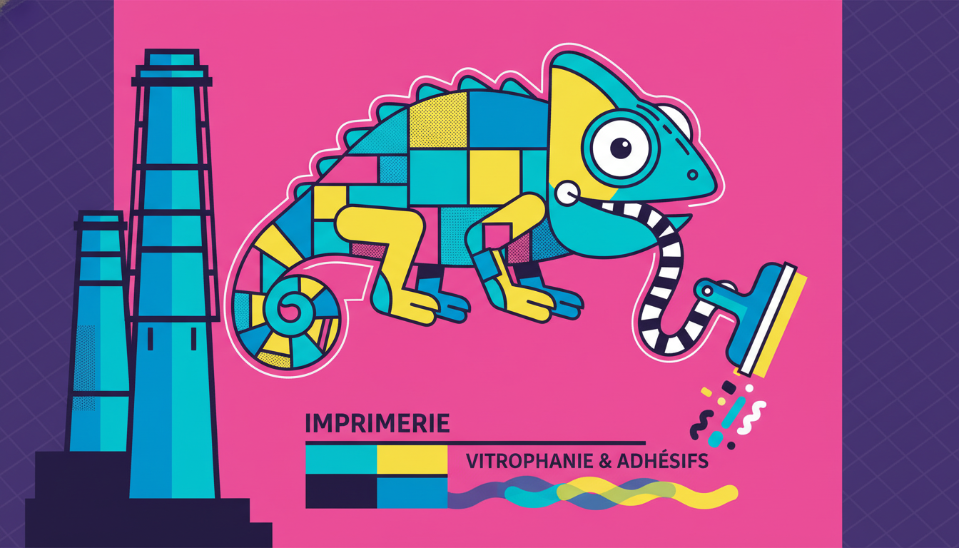 imprimerie à ivry-sur-seine spécialisée en vitrophanie et adhésifs personnalisés pour tous vos projets de signalétique et décoration.