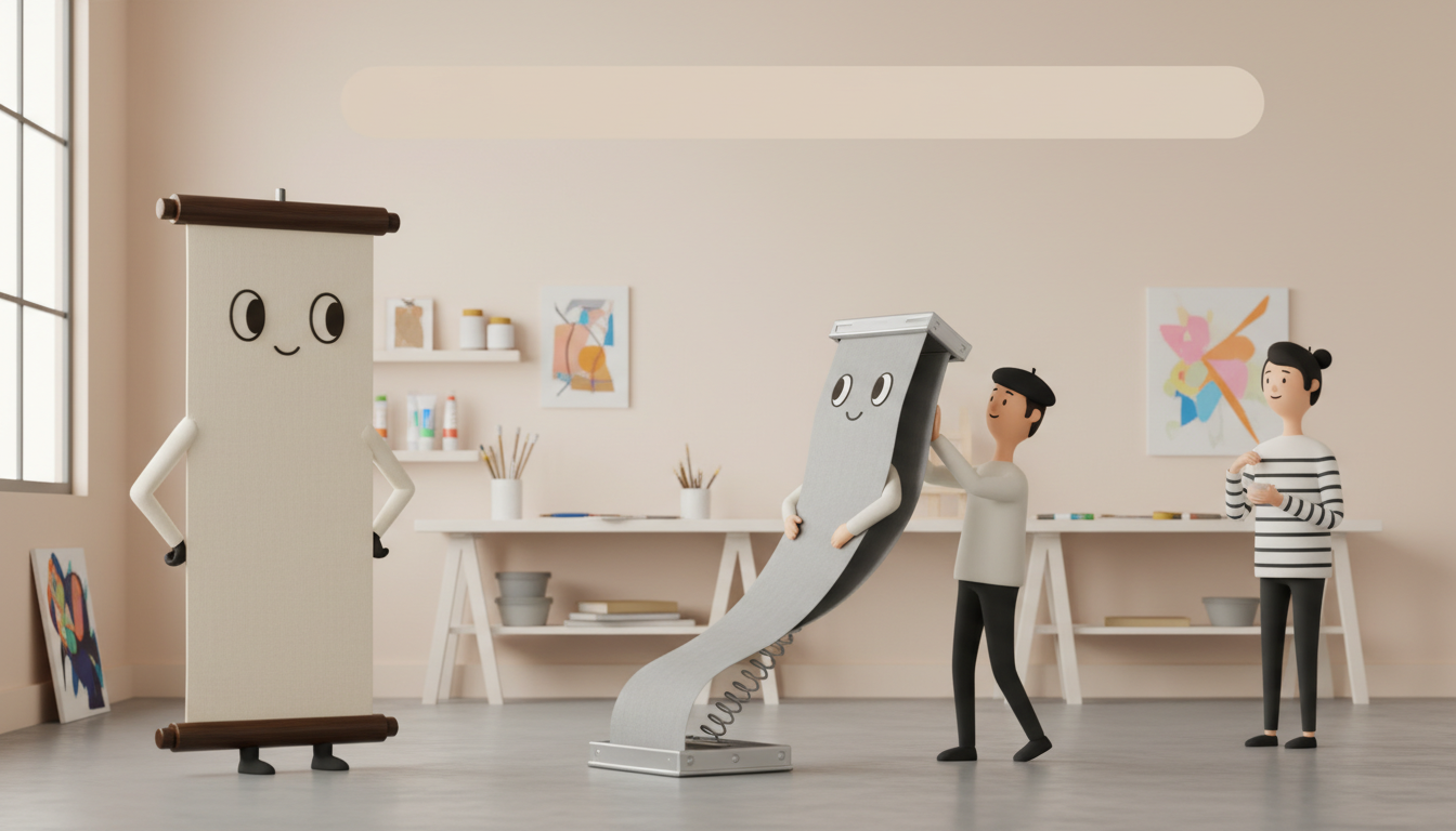 découvrez les différences clés entre un kakemono et un roll up, deux supports de communication visuelle incontournables pour vos événements et présentations.