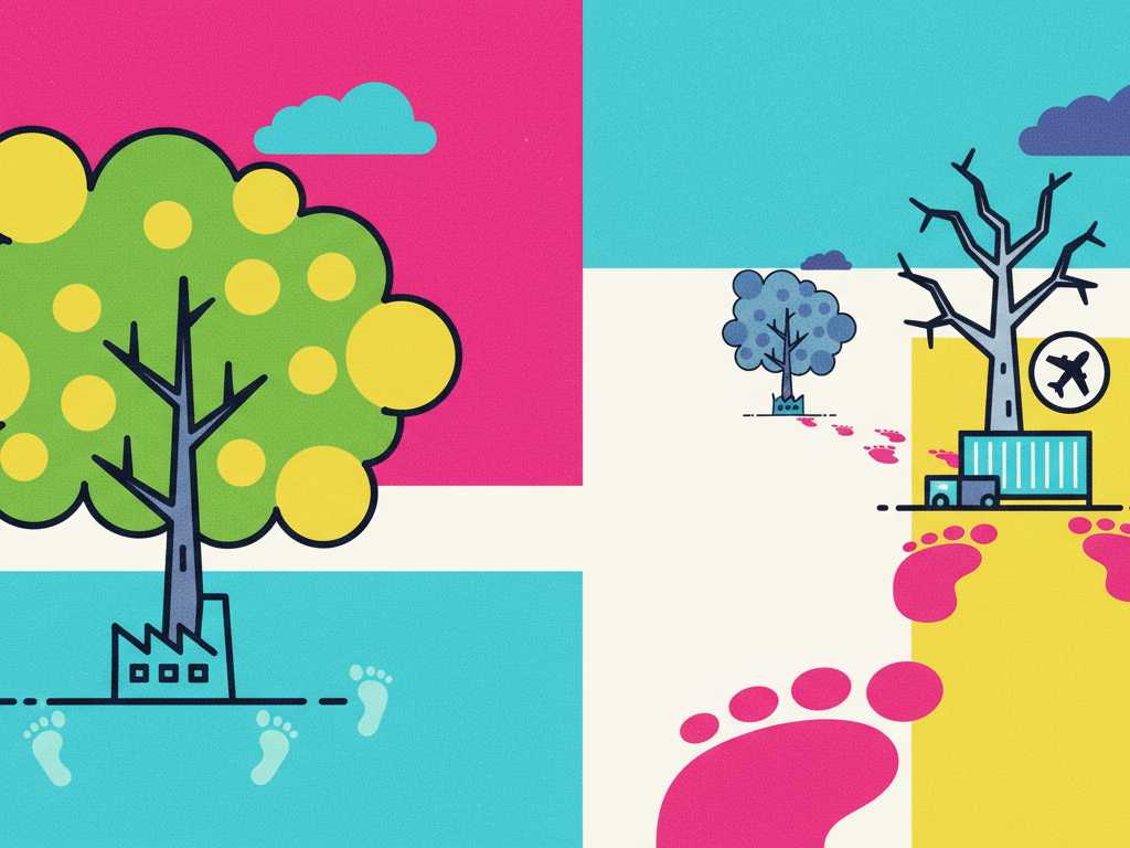 comparez l’empreinte écologique de l’impression locale et délocalisée pour mieux comprendre leur impact environnemental et faire un choix durable.